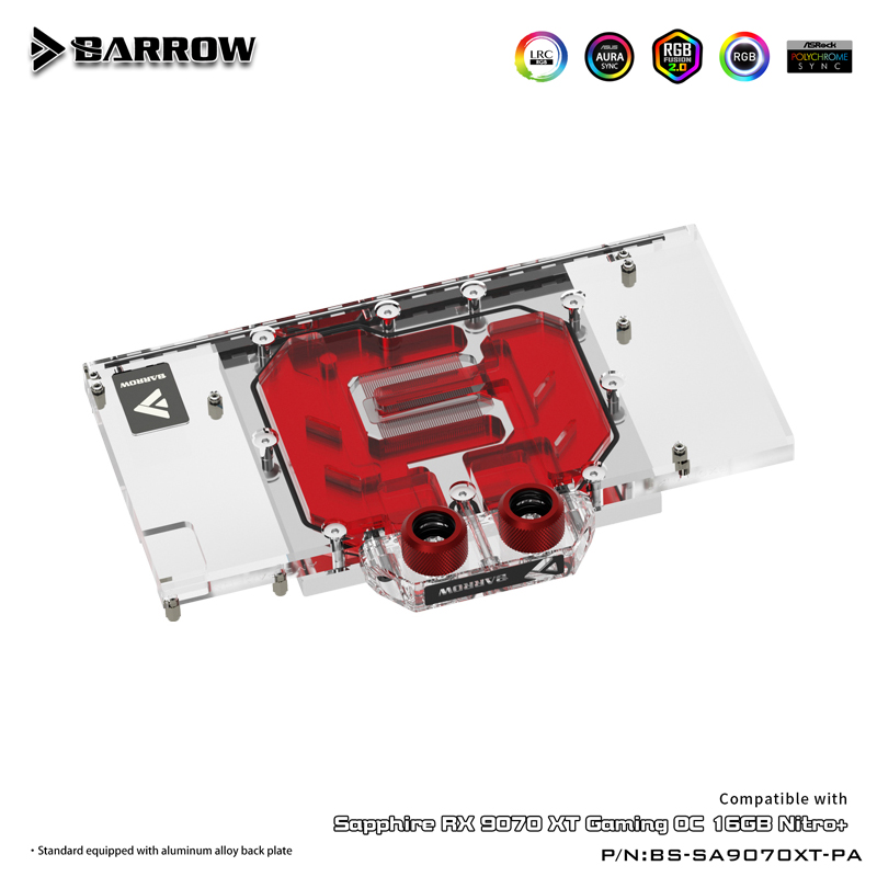 Rx 9070 Xt - GPU Water Block per SAPPHIRE RX