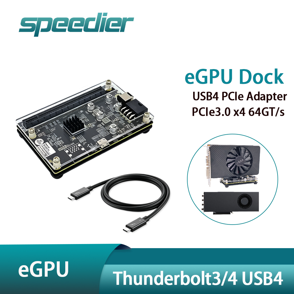Gpu External Dock Egpu Thunderbolt 4 - Dock EGPU USB4 Thunderbolt 3 /