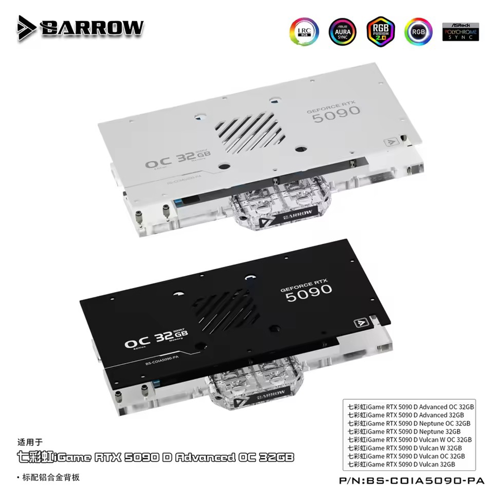 Barrow GPU Block per iGame col - Rtx 5090 32Gb recensione e prezzo
