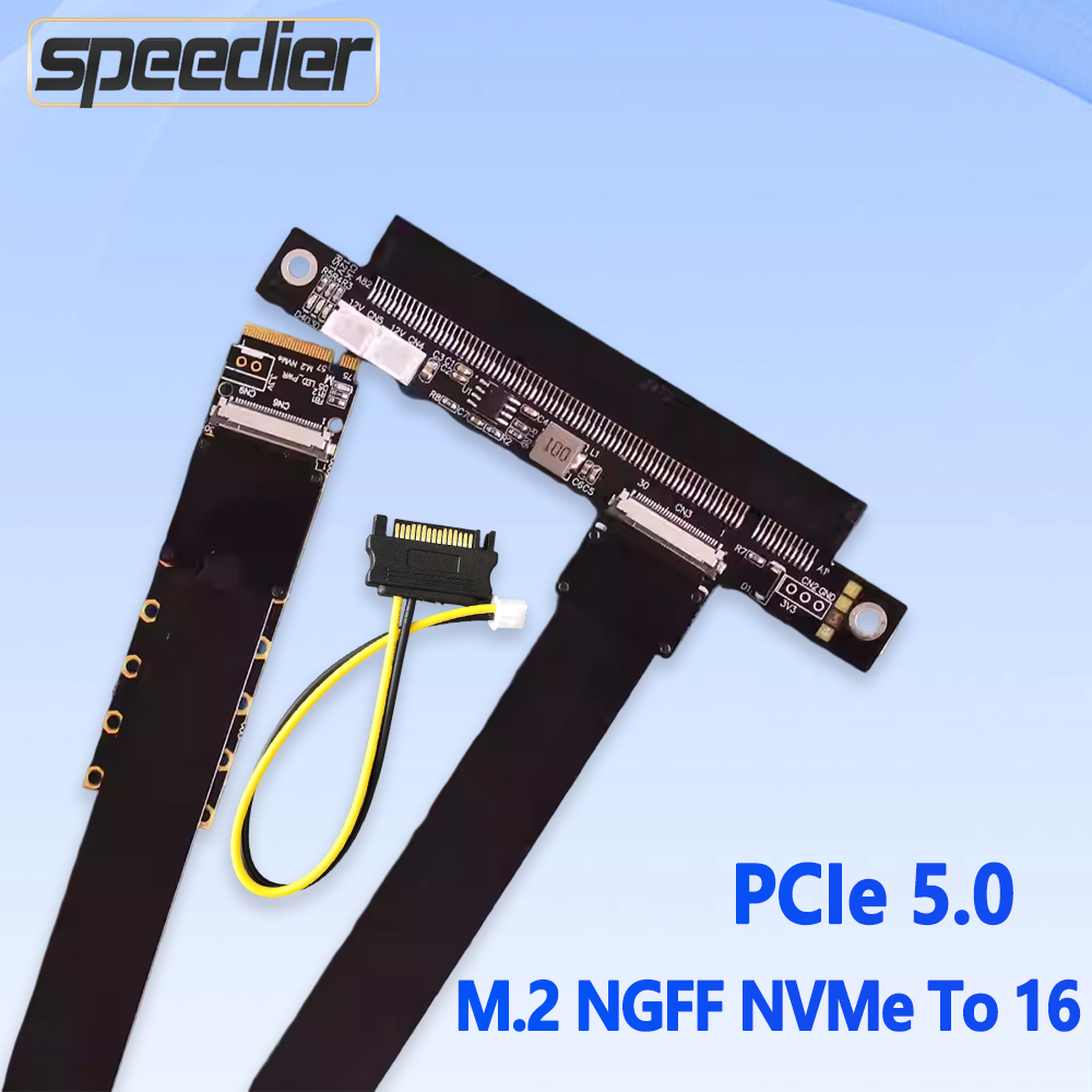 PCI-E 5.0 M.2 NGFF NVMe A X16  - Pcie 5.0 Gpu Riser Cable recensione e prezzo
