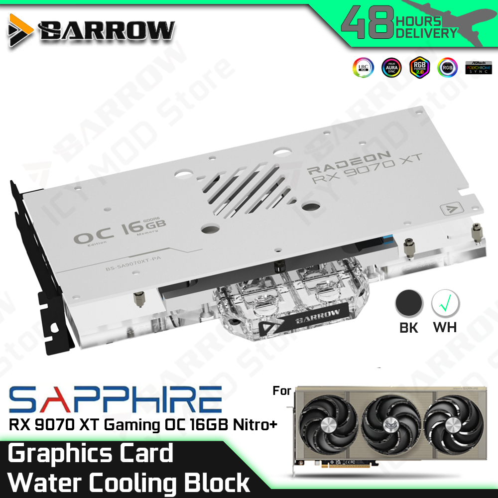 Barrow Scheda grafica Blocco d - Rx 9070 Xt recensione e prezzo