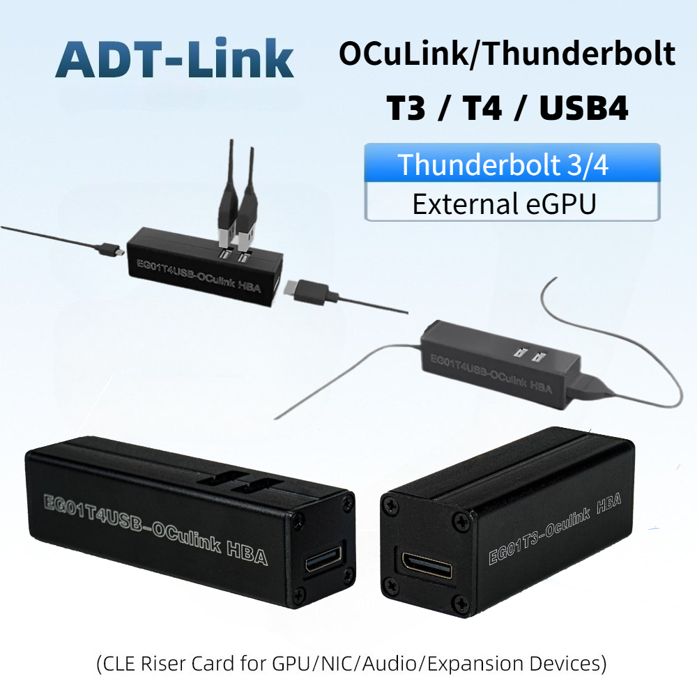 Adattatore T3 / T4 OCuLink Thu - Gpu External Dock Egpu Thunderbolt 4 recensione e prezzo
