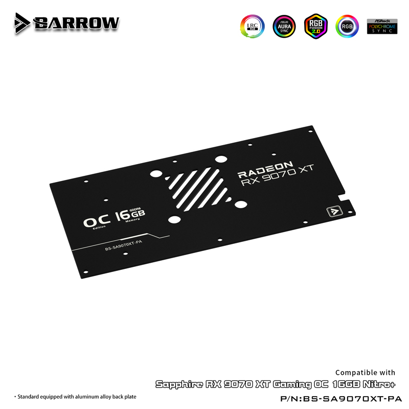 GPU Water Block per SAPPHIRE R - Rx 9070 Xt recensione e prezzo