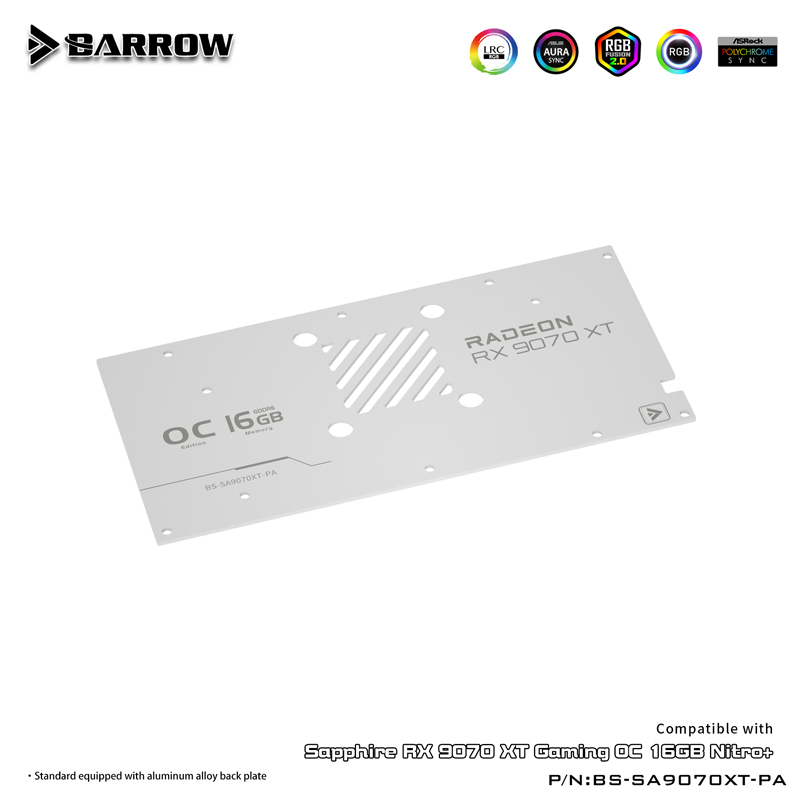 GPU Water Block per SAPPHIRE R - Rx 9070 Xt recensione e prezzo