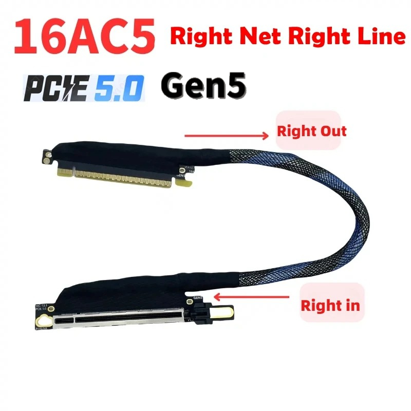 Cavo riser GEN5 PCI E 5.0 X16  - Pcie 5.0 Gpu Riser Cable recensione e prezzo